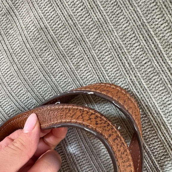 Fossil Rich Brown Leather Tote - Picture 9 of 11